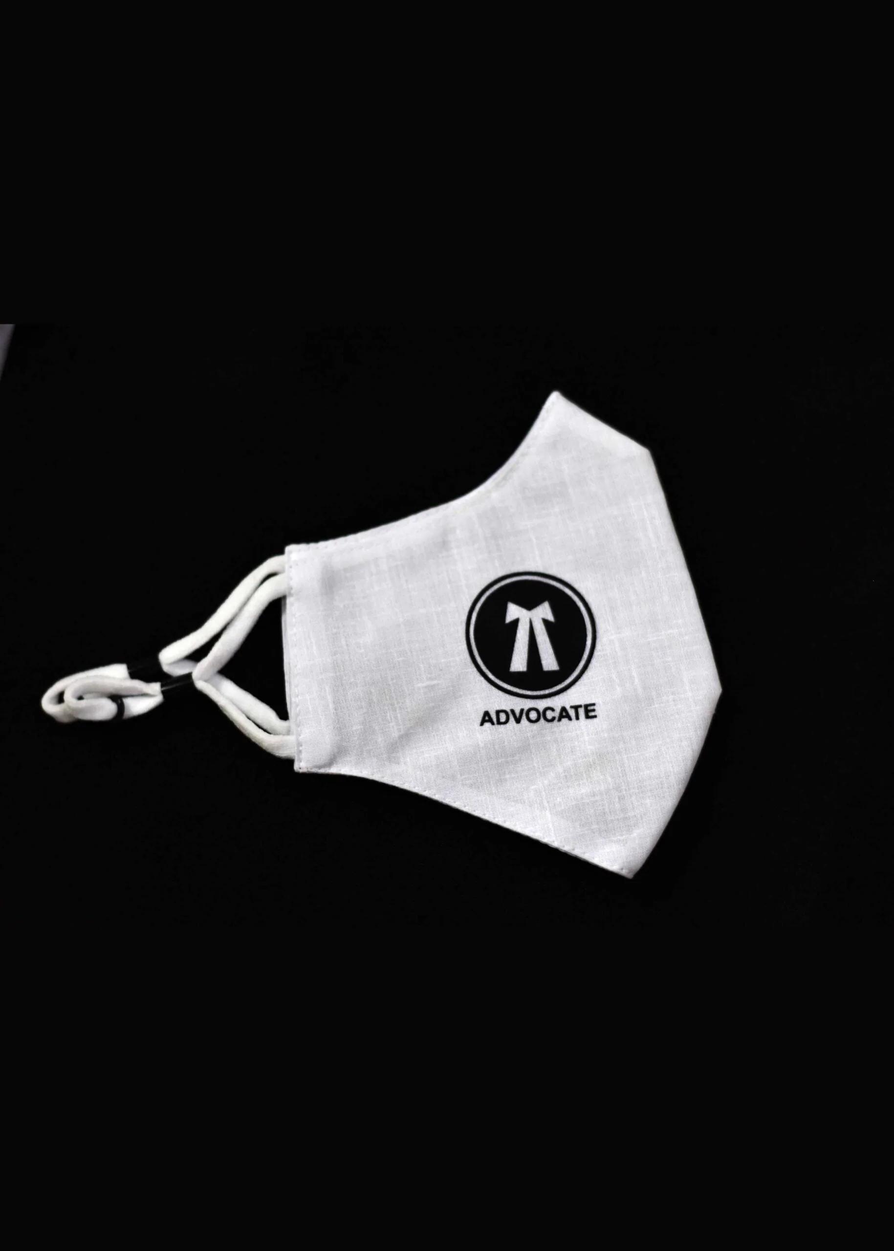 Premium Advocate Logo Mask (Pack of 2) – Reusable 100% Cotton Lawyer Face Mask - Image 3