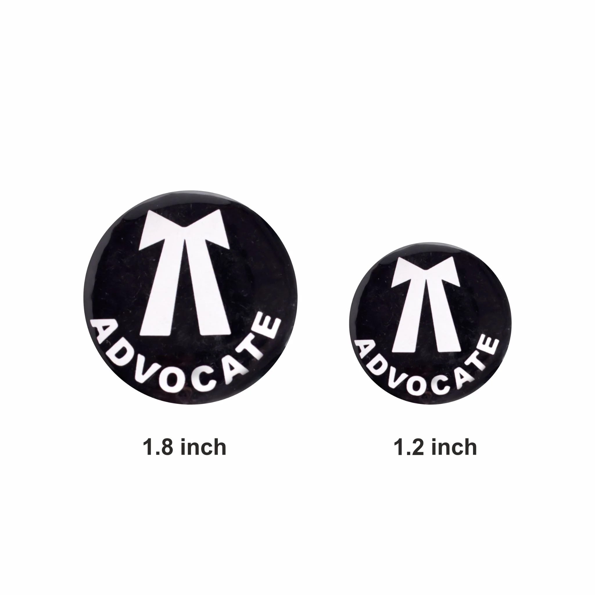 Premium Advocate Pin Badge – Lawyer Badge (Big, Pack of 3) - Image 3