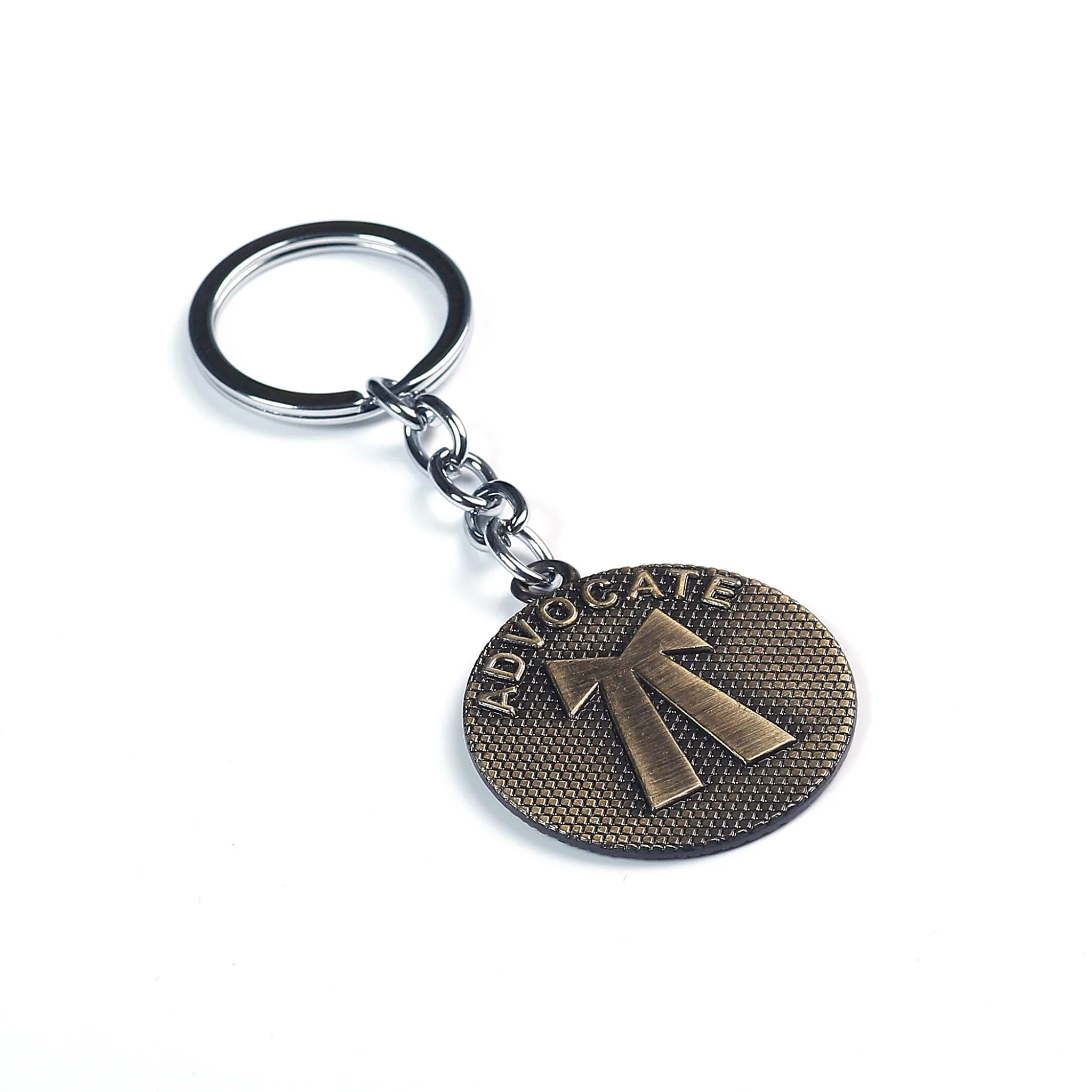 Customized Metal Lawyer Keychain – Advocate Key Ring in Golden, Silver & Bronze - Image 3